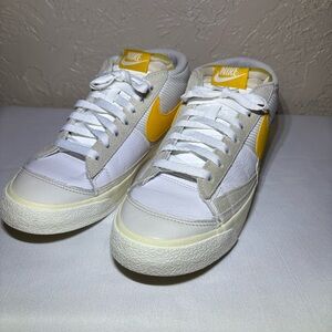 Nike Blazer Low Pro Club Summit White University Gold Size  8.5 Men's